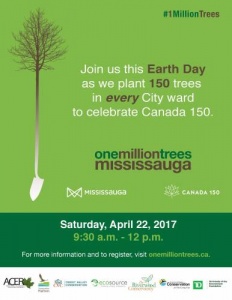 2017 Earth Day Tree Planting Flyer